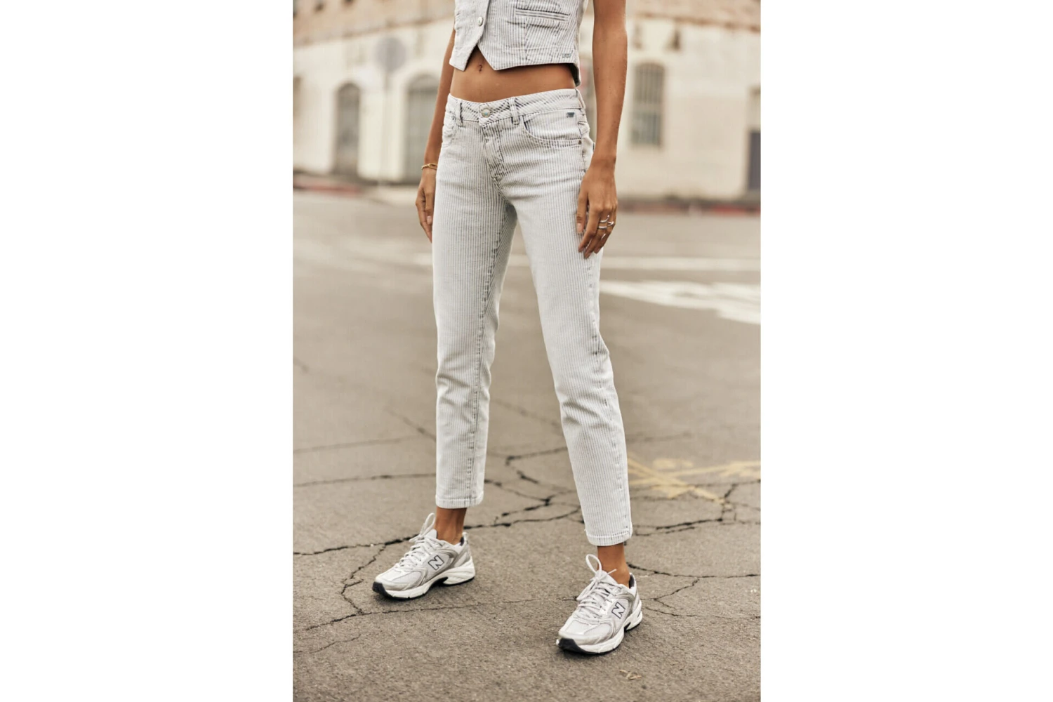 Freeman T. Porter Sophy Jeans Cropped Femme, Bossanova – Image 5