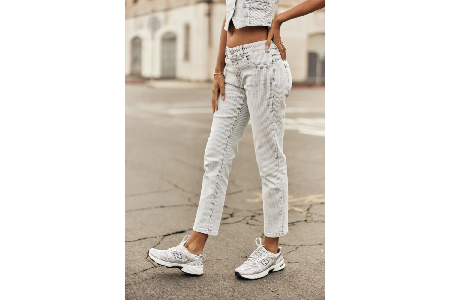 Freeman T. Porter Sophy Jeans Cropped Femme, Bossanova – Image 10