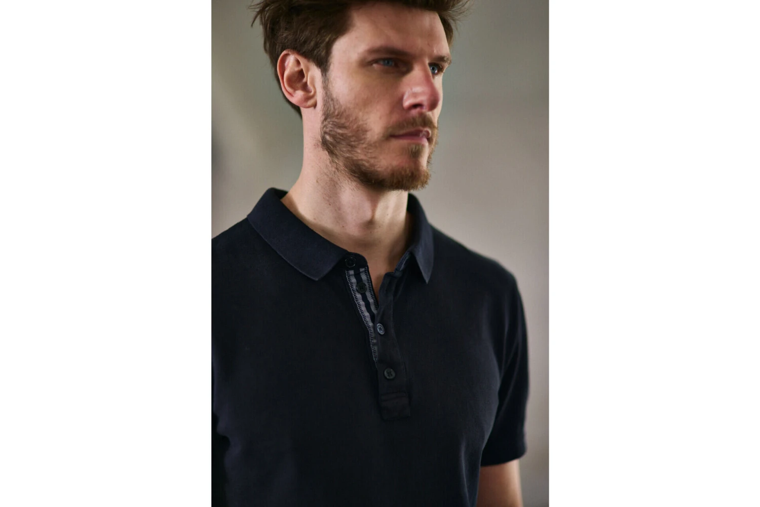 Freeman T. Porter Tadley Cotone Polo Coupe Droite Homme, Black – Image 2