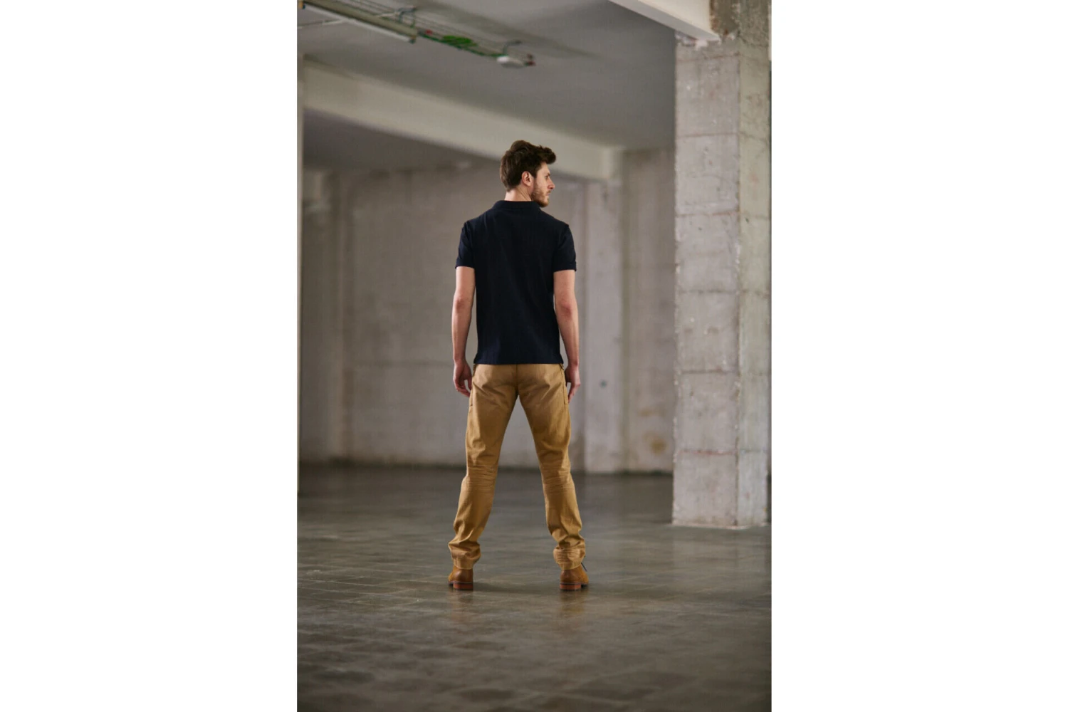 Freeman T. Porter Tadley Cotone Polo Coupe Droite Homme, Black – Image 3