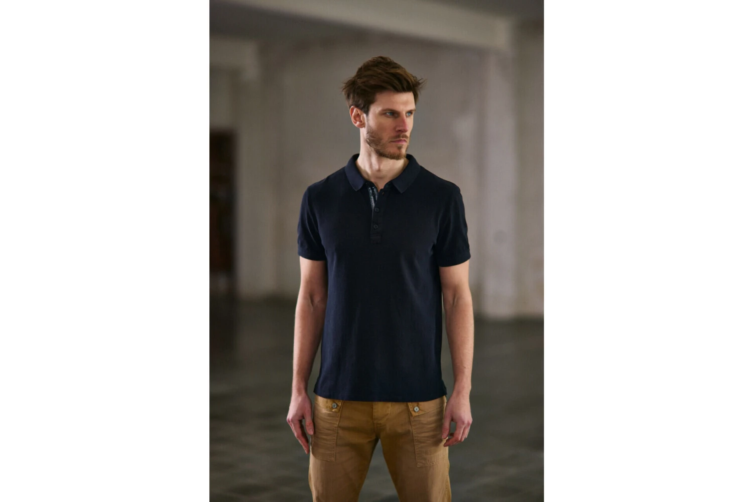 Freeman T. Porter Tadley Cotone Polo Coupe Droite Homme, Black – Image 6