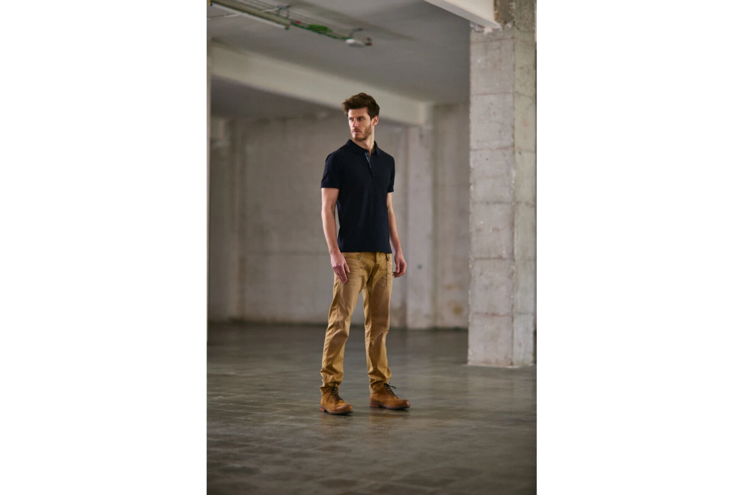 Freeman T. Porter Tadley Cotone Polo Coupe Droite Homme, Black – Image 7