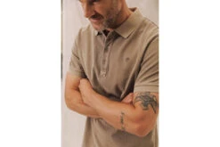 Freeman T. Porter Tadley Icon Polo Brodé Homme, Brindle