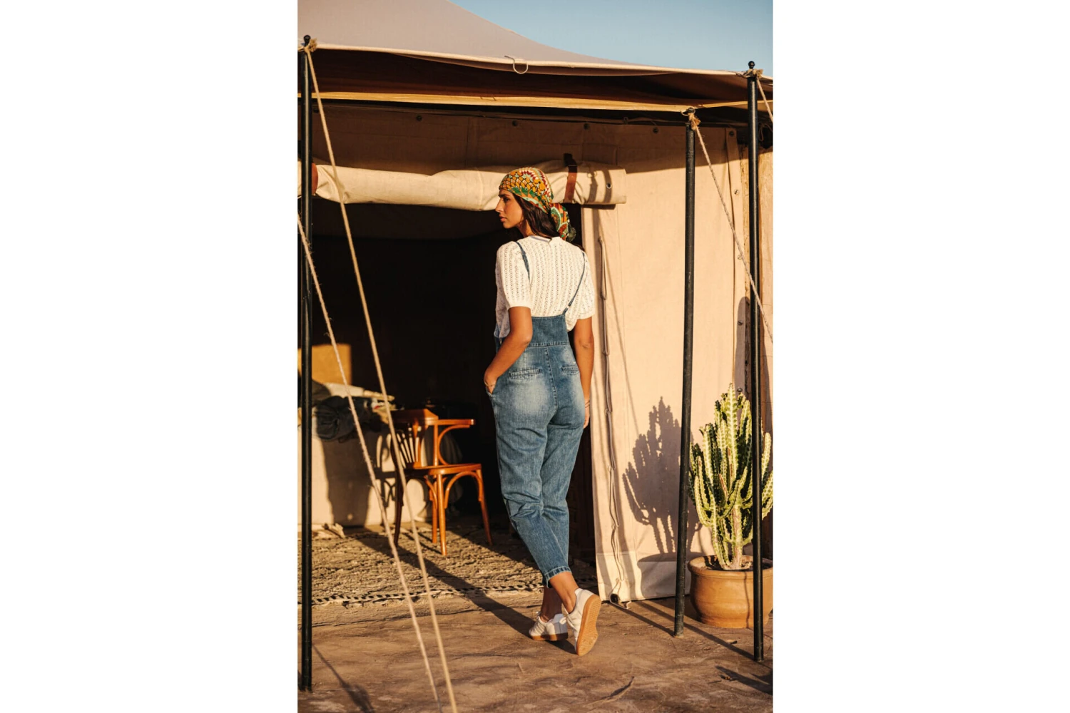 Freeman T. Porter Thalie Denim Salopette Denim Femme, Milos – Image 8