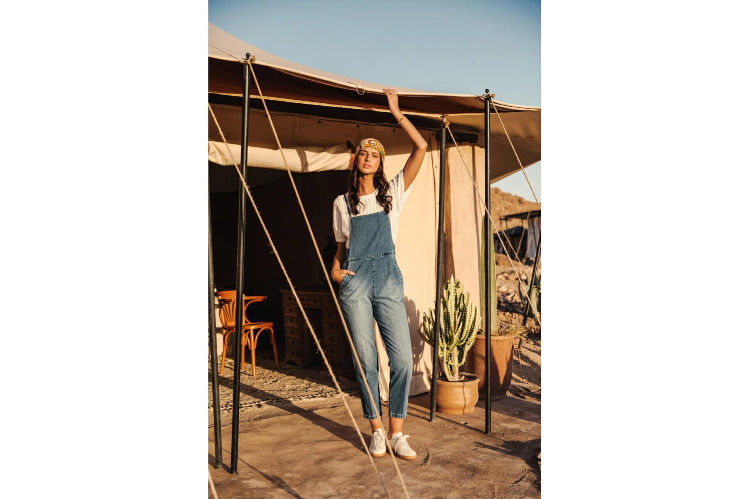 Freeman T. Porter Thalie Denim Salopette Denim Femme, Milos – Image 9