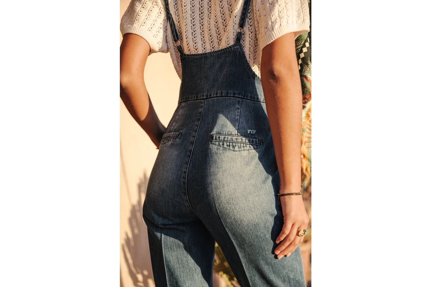 Freeman T. Porter Thalie Denim Salopette Denim Femme, Milos – Image 10