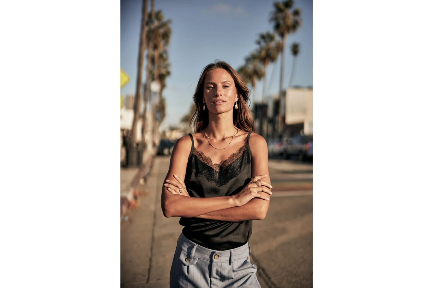 Freeman T. Porter Thylia Lace Fabric Mix Caraco Décolleté Dentelle Femme, Black – Image 11