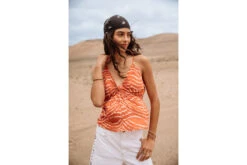 Freeman T. Porter Treem Deserty Débardeur Court Femme, Tigerly