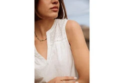 Freeman T. Porter Trudie Débardeur Brodé Femme, White