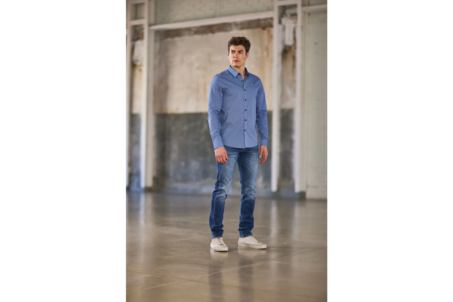 Freeman T. Porter Yoris Bizantino Chemise Imprimée Homme, Original